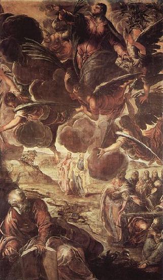 Jacopo Tintoretto Die Himmelfahrt Christi oil painting picture